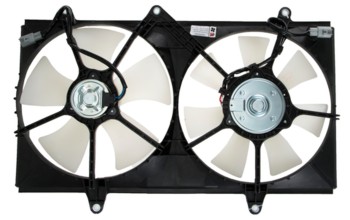 Dual Radiator and Condenser Fan Assembly