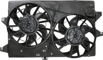 Dual Radiator and Condenser Fan Assembly