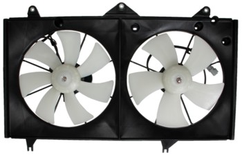 Dual Radiator and Condenser Fan Assembly
