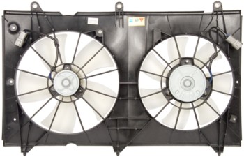 Dual Radiator and Condenser Fan Assembly