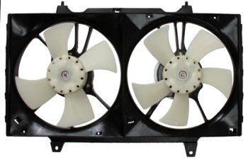 Dual Radiator and Condenser Fan Assembly