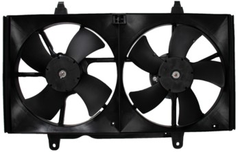 Dual Radiator and Condenser Fan Assembly