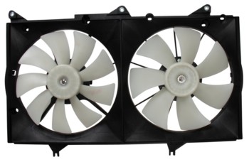 Dual Radiator and Condenser Fan Assembly