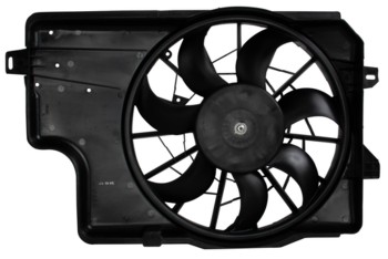 Dual Radiator and Condenser Fan Assembly
