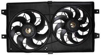 Dual Radiator and Condenser Fan Assembly