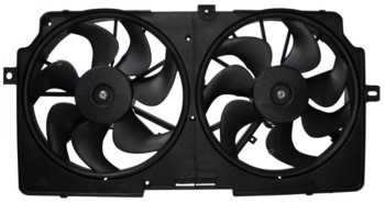 Dual Radiator and Condenser Fan Assembly