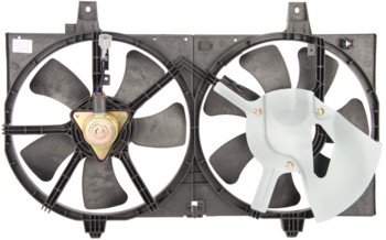 Dual Radiator and Condenser Fan Assembly