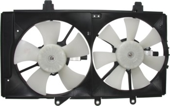 Dual Radiator and Condenser Fan Assembly