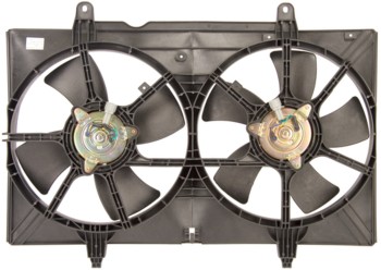 Dual Radiator and Condenser Fan Assembly