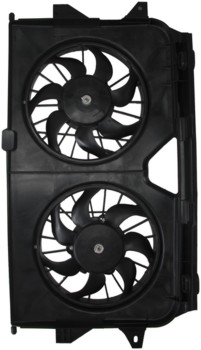 Dual Radiator and Condenser Fan Assembly