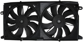 Dual Radiator and Condenser Fan Assembly