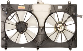 Dual Radiator and Condenser Fan Assembly