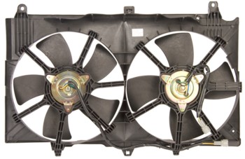 Dual Radiator and Condenser Fan Assembly