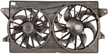 Dual Radiator and Condenser Fan Assembly