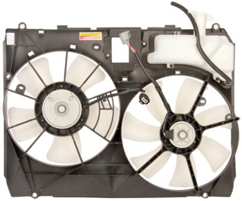 Dual Radiator and Condenser Fan Assembly
