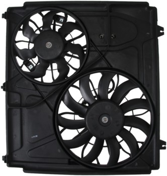 Dual Radiator and Condenser Fan Assembly