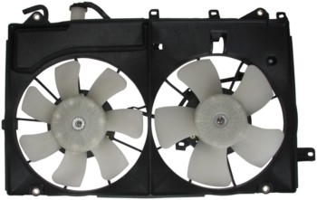 Dual Radiator and Condenser Fan Assembly