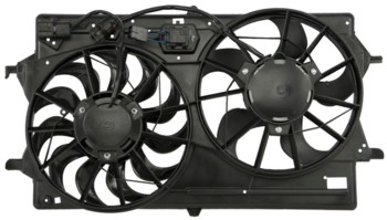 Dual Radiator and Condenser Fan Assembly