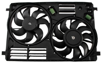 Dual Radiator and Condenser Fan Assembly
