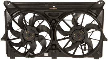 Dual Radiator and Condenser Fan Assembly