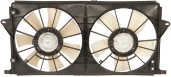 Dual Radiator and Condenser Fan Assembly