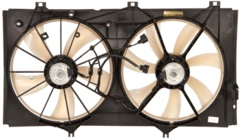 Dual Radiator and Condenser Fan Assembly