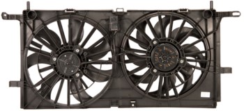 Dual Radiator and Condenser Fan Assembly