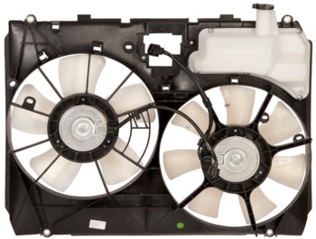 Dual Radiator and Condenser Fan Assembly