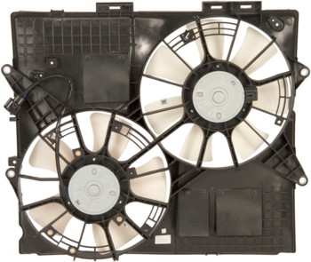 Dual Radiator and Condenser Fan Assembly
