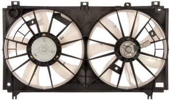 Dual Radiator and Condenser Fan Assembly
