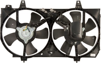 Dual Radiator and Condenser Fan Assembly