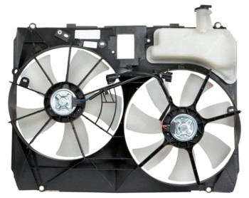 Dual Radiator and Condenser Fan Assembly