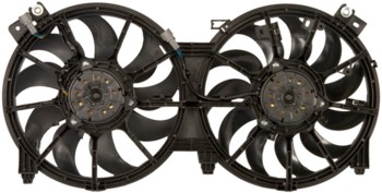 Dual Radiator and Condenser Fan Assembly