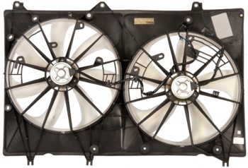 Dual Radiator and Condenser Fan Assembly