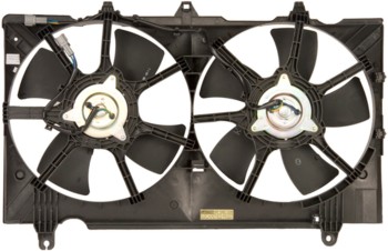 Dual Radiator and Condenser Fan Assembly