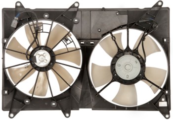 Dual Radiator and Condenser Fan Assembly