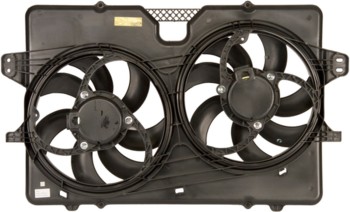 Dual Radiator and Condenser Fan Assembly