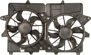 Dual Radiator and Condenser Fan Assembly