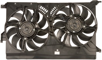 Dual Radiator and Condenser Fan Assembly