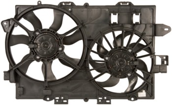Dual Radiator and Condenser Fan Assembly