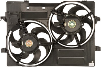 Dual Radiator and Condenser Fan Assembly