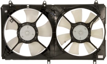 Dual Radiator and Condenser Fan Assembly