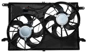 Dual Radiator and Condenser Fan Assembly