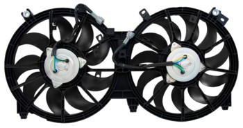 Dual Radiator and Condenser Fan Assembly