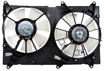 Dual Radiator and Condenser Fan Assembly
