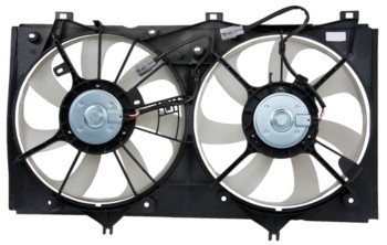 Dual Radiator and Condenser Fan Assembly