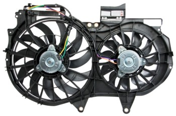 Dual Radiator and Condenser Fan Assembly
