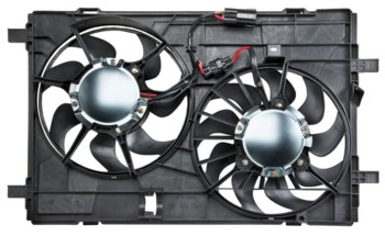 Dual Radiator and Condenser Fan Assembly