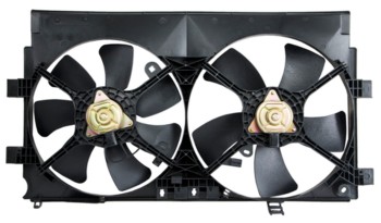 Dual Radiator and Condenser Fan Assembly