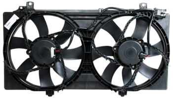 Dual Radiator and Condenser Fan Assembly